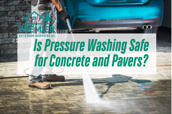 s pressure washing safe for concrete and pavers - professional driveway cleaning service