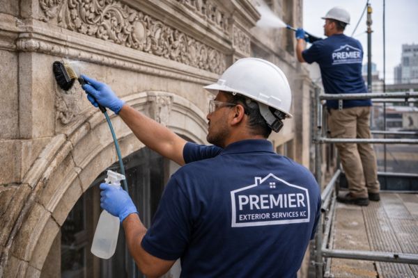 premier-exterior-crew-cleaning-a-historic-building