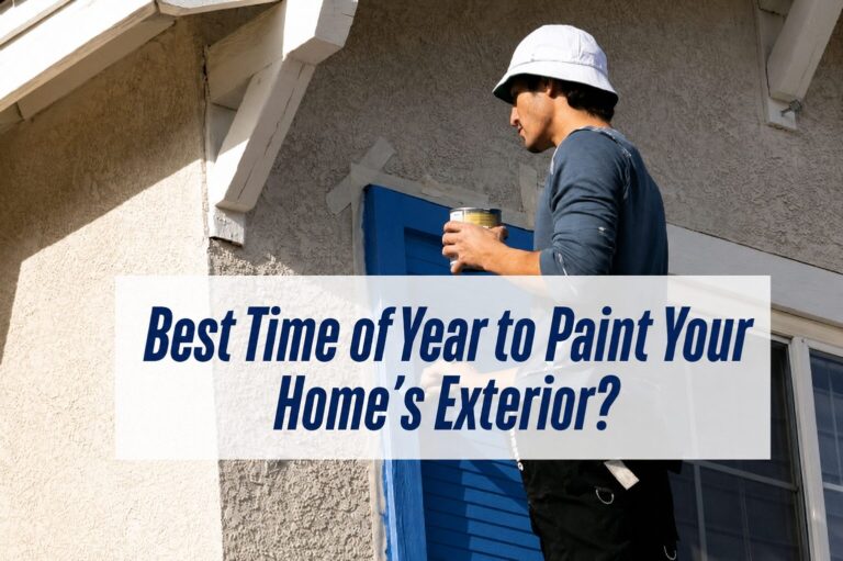 Best Time of Year to Paint Your Home’s Exterior?